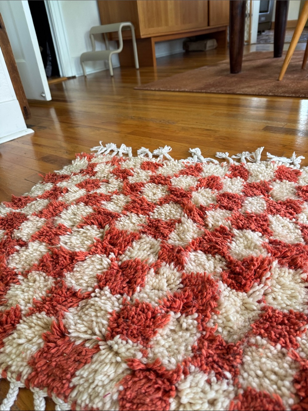 Moroccan Berber Mini Rug - Picture 2 of 2